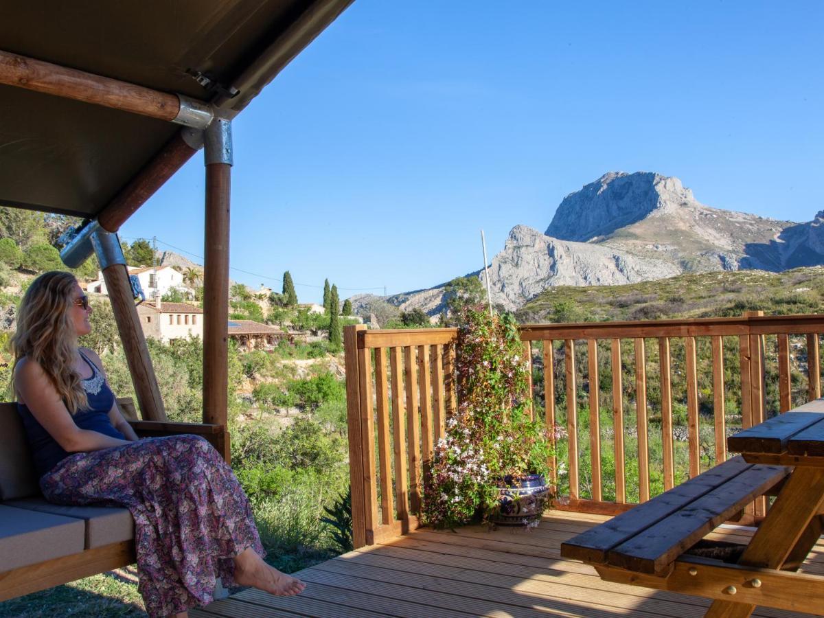 Can Elisa Safari Tent Tárbena Εξωτερικό φωτογραφία